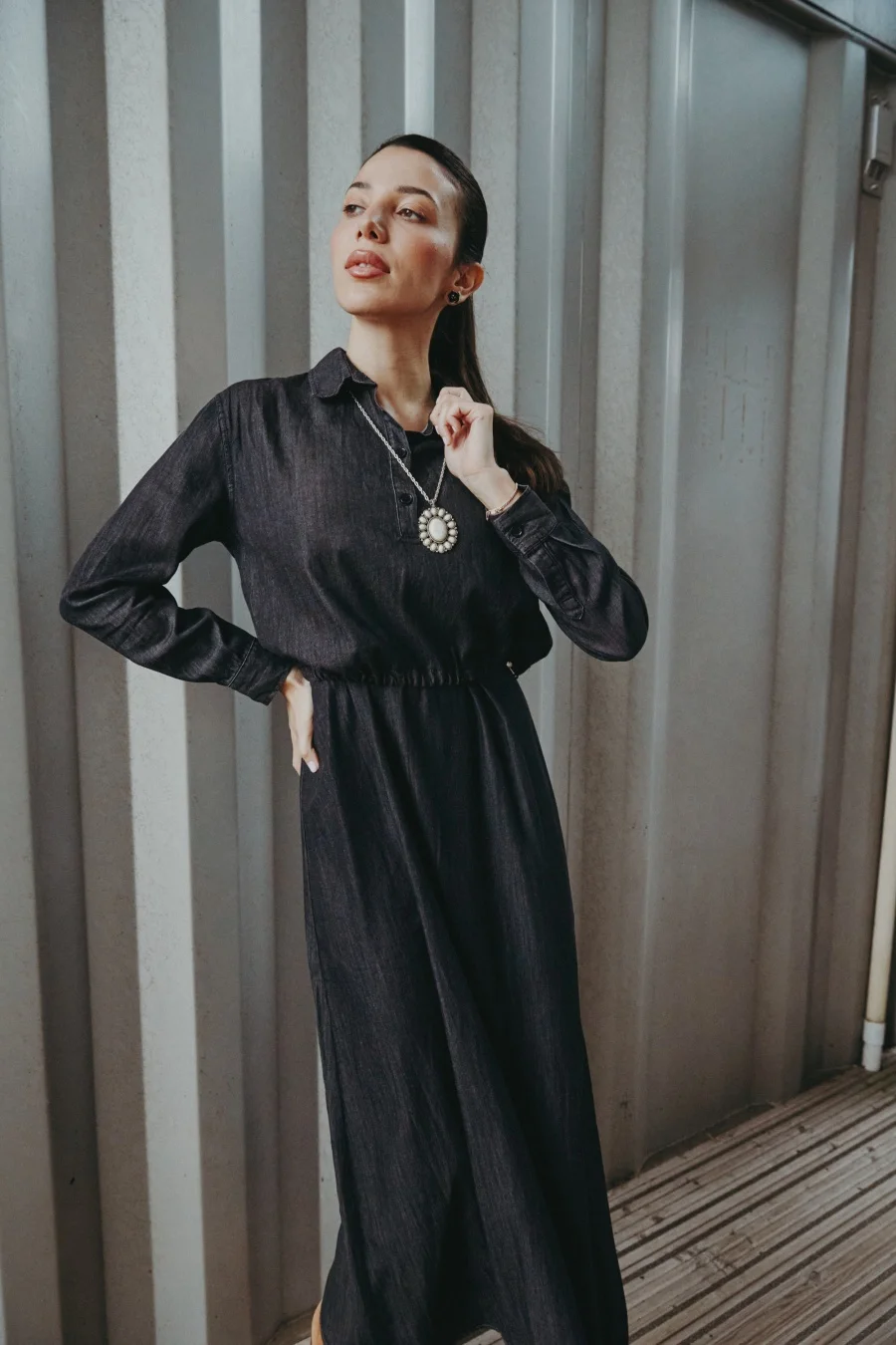 As aw25 джинсовый комплект - Фотография_2