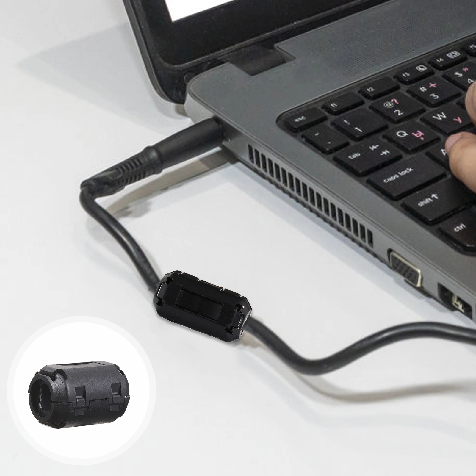 Клипсовый шумовой фильтр с ферритовым сердечником для подавления эми - Фотография_5