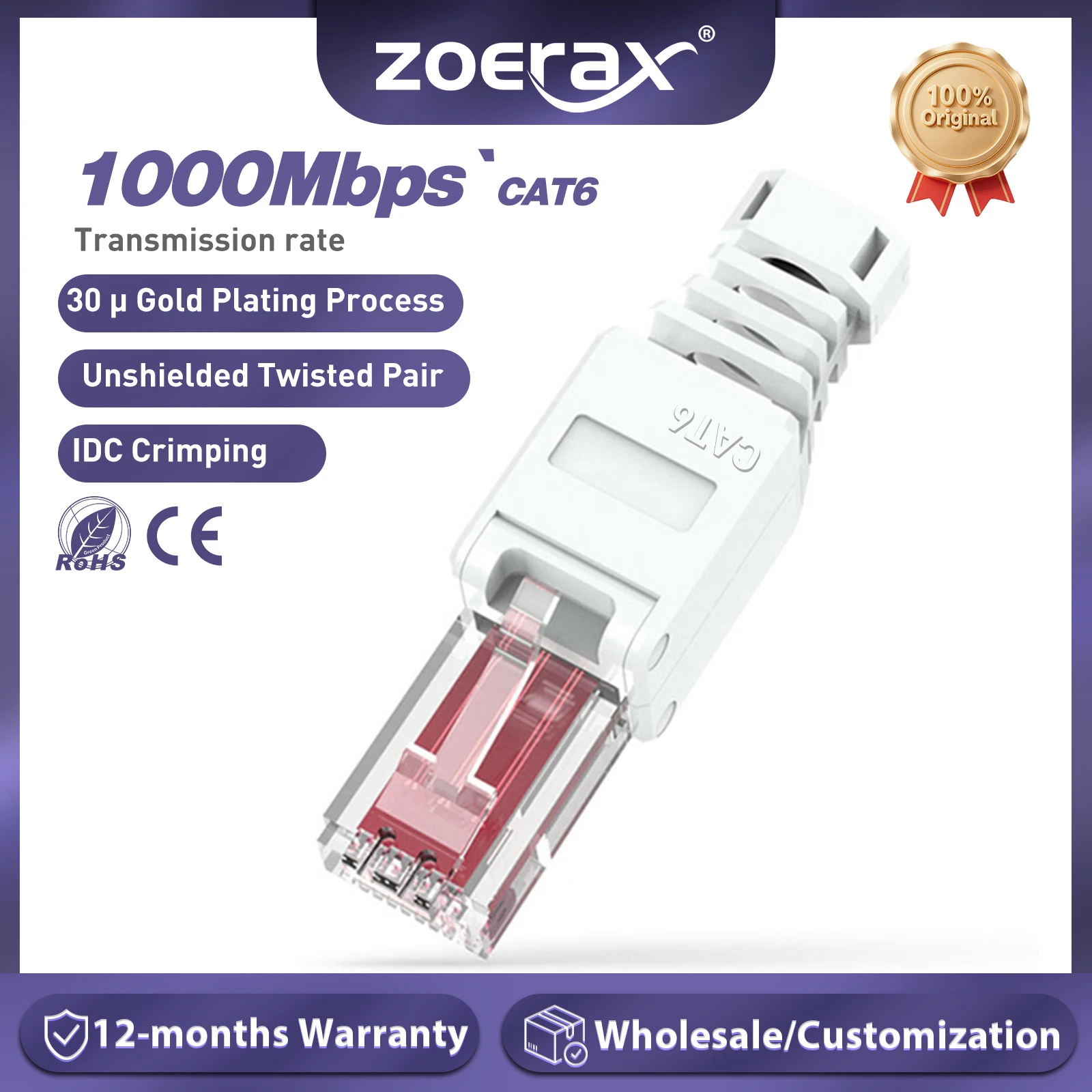 Разъем rj45 cat6