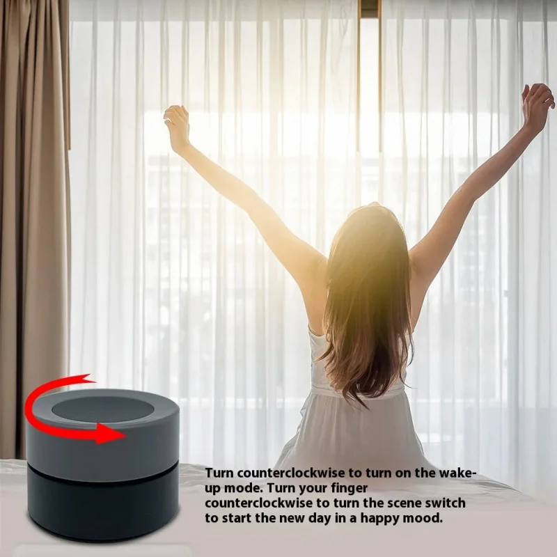 Умный переключатель сцен tuya zigbee с ручным диммером и управлением cct - Фотография_5