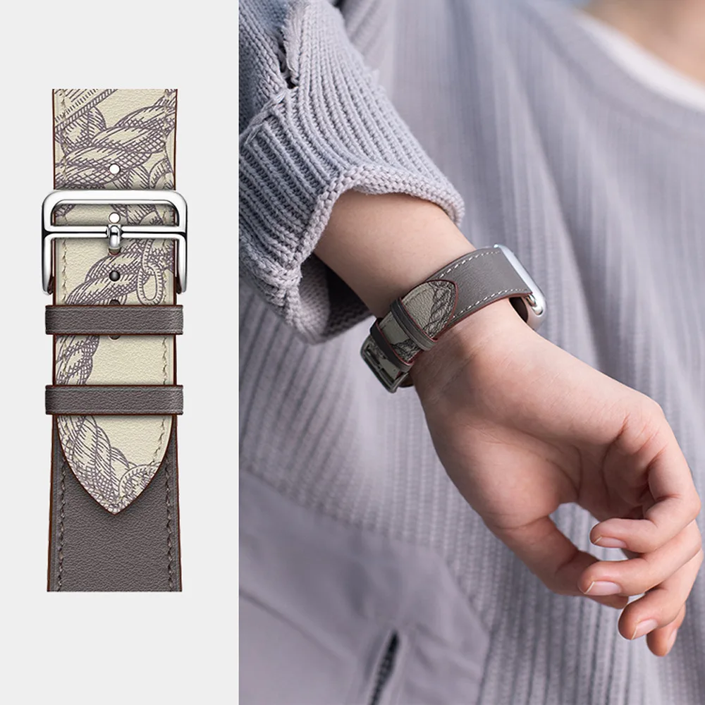 Кожаные ремешки для часов apple watch - Фотография_4