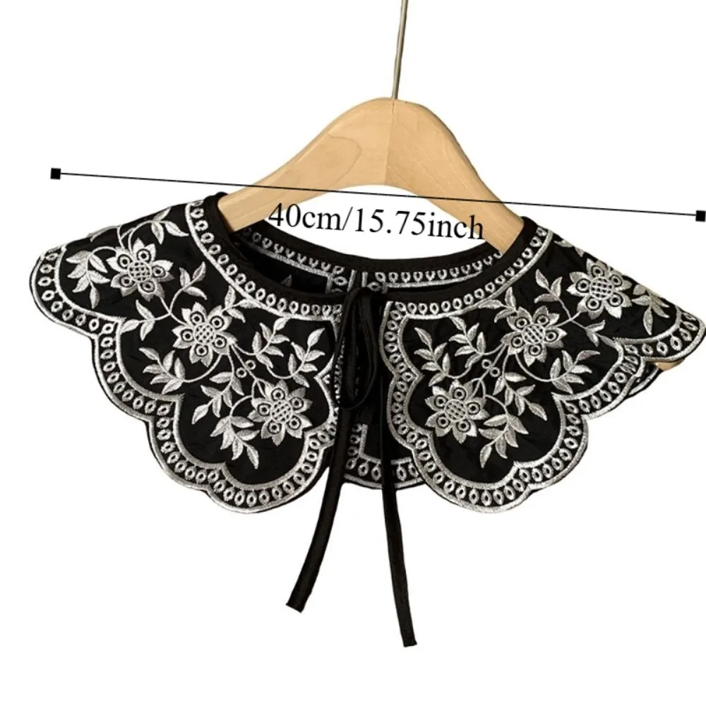 Милый ажурный сетчатый накладной воротник - Фотография_6