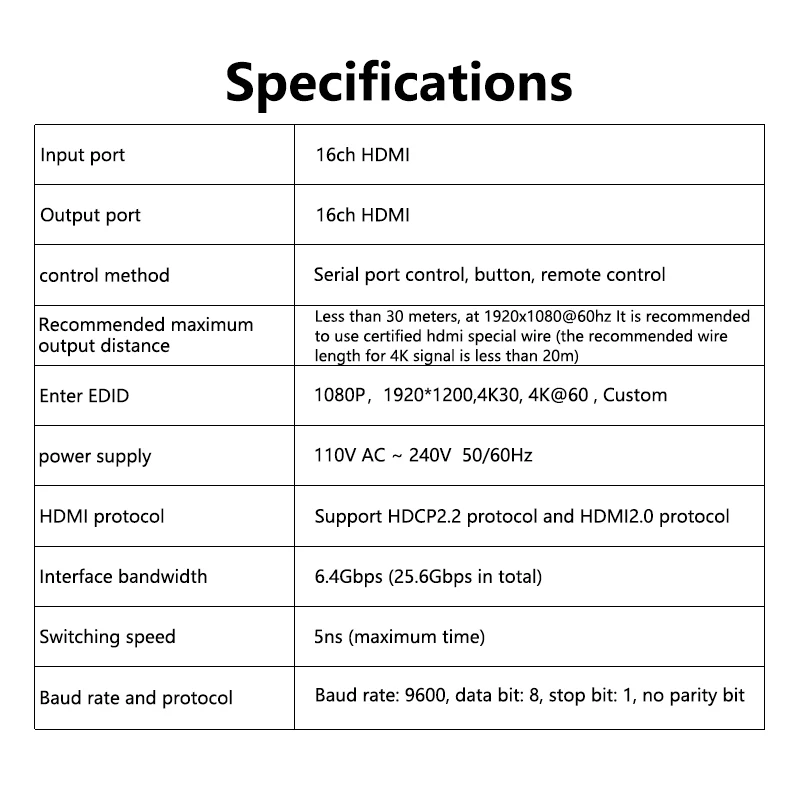 Матричный переключатель hdmi2 - Фотография_4