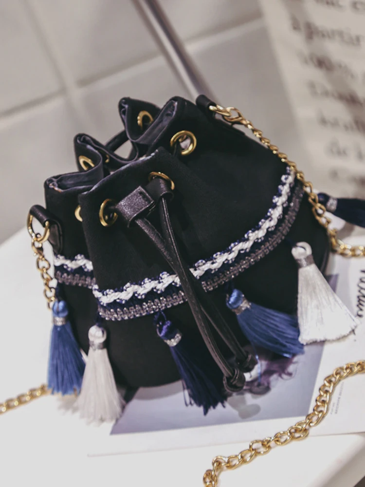 Vgh лоскутная сумка из искусственной кожи с цветными блоками - Фотография_5