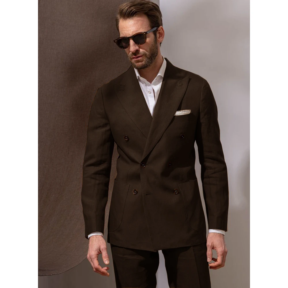 Костюм брючный мужской из двух предметов - Фотография_3