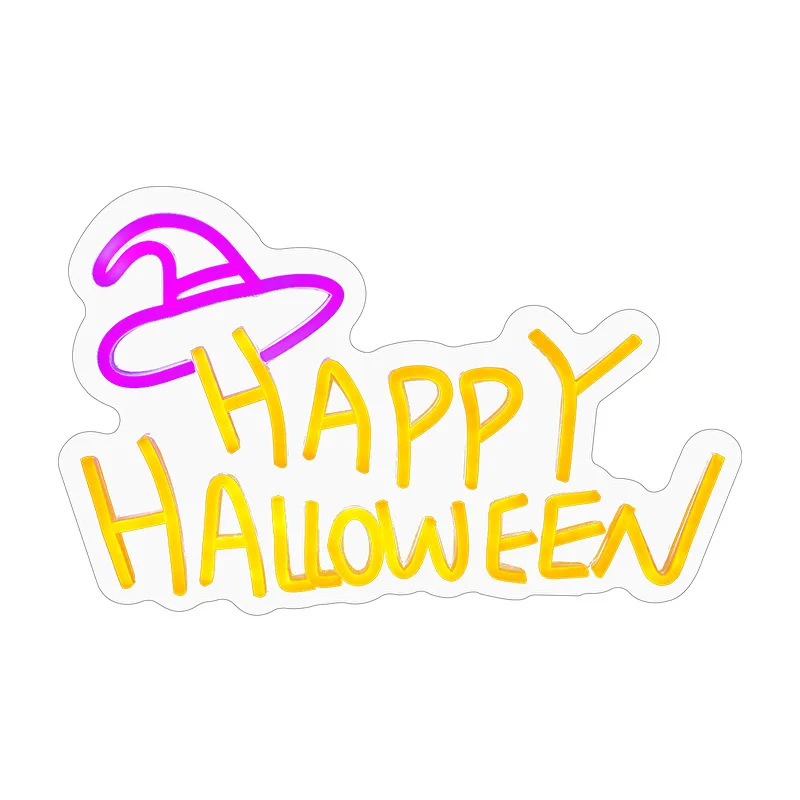 Хэллоуин неоновый на заказ трансграничный - Фотография_3