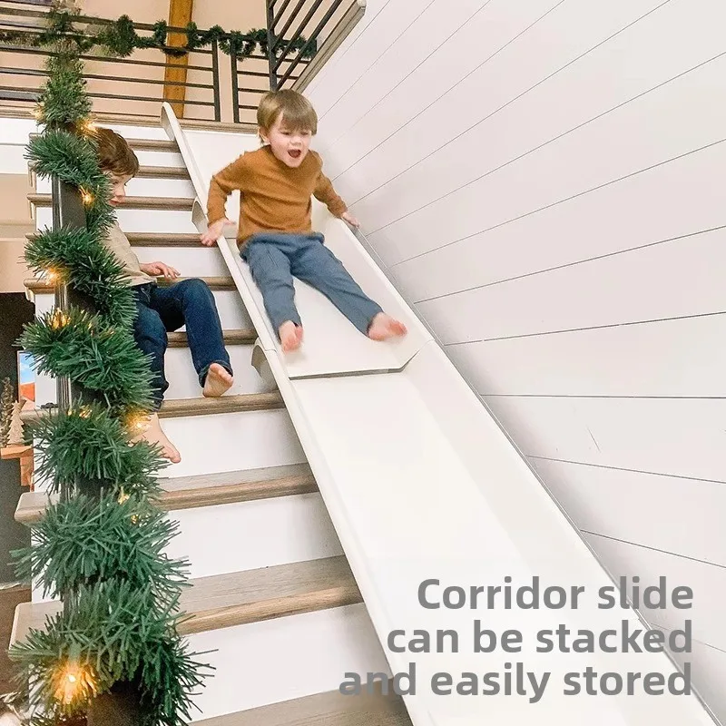 Крытая детская домашняя трансформируемая лестничная горка - Фотография_2