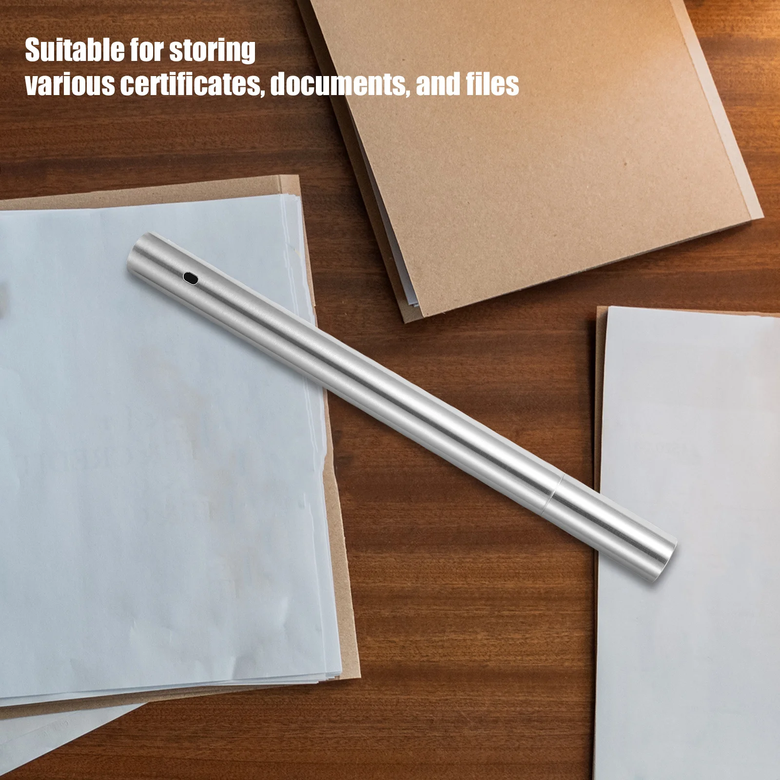 Трубка для документов из нержавеющей стали для сертификата - Фотография_2
