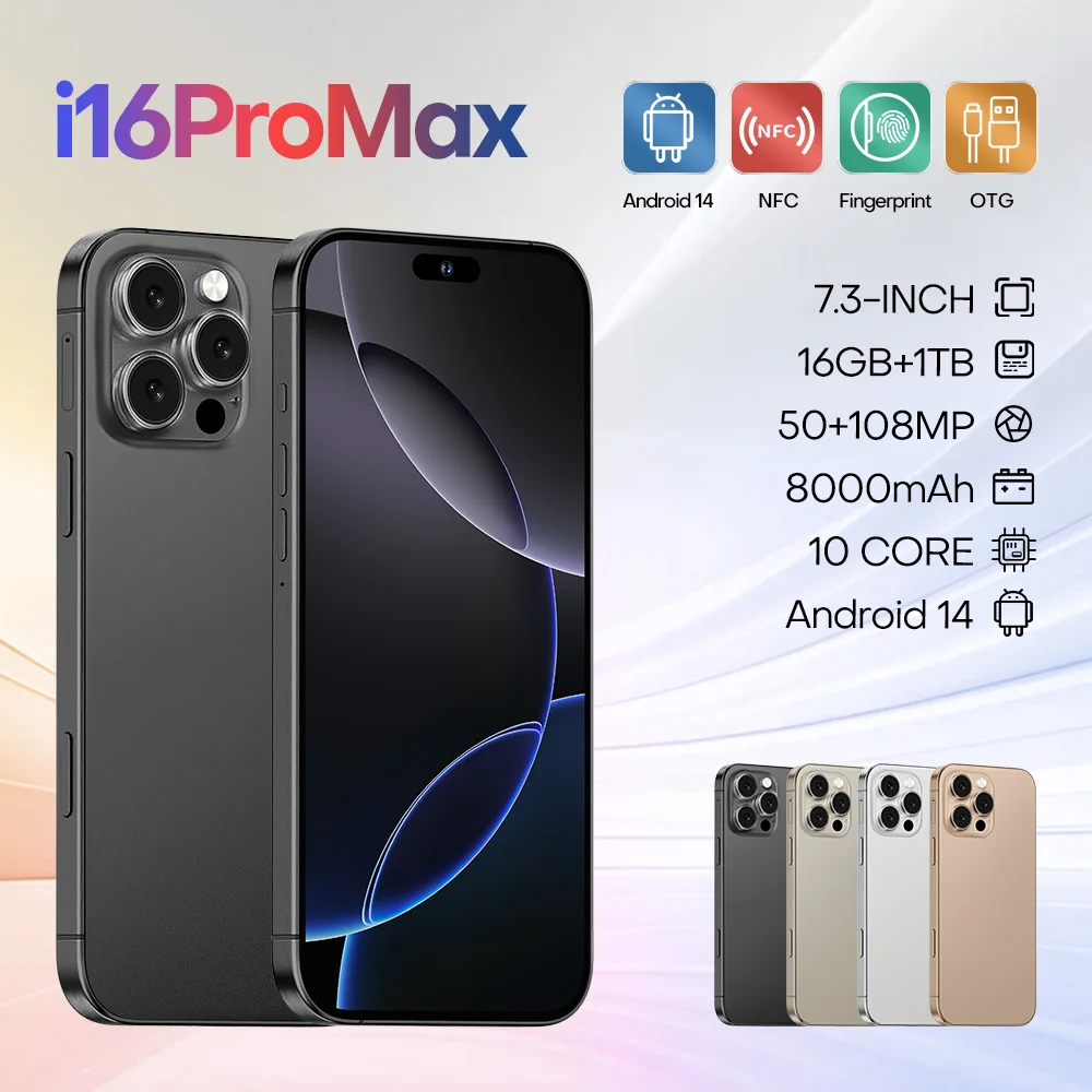 Глобальная версия смартфона i16 pro max android
