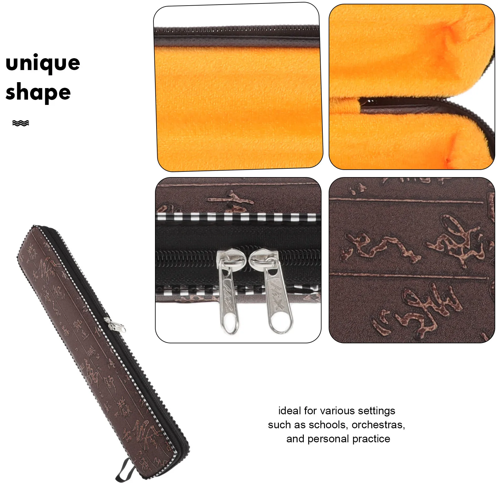 Водонепроницаемый портативный органайзер для хранения флейты - Фотография_5