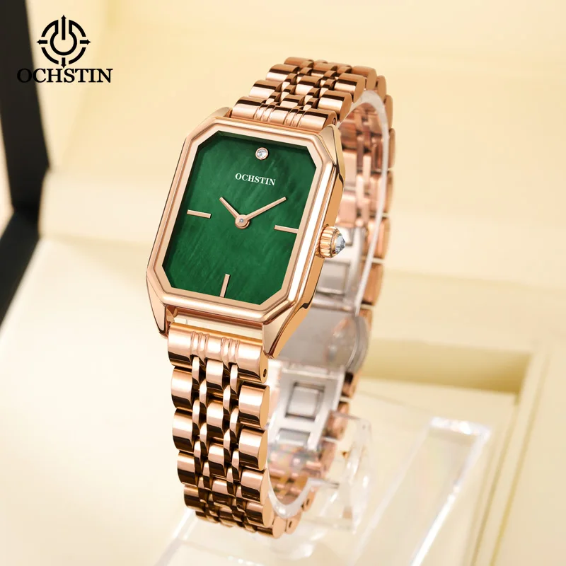 Часы женские кварцевые под розовое - Фотография_2