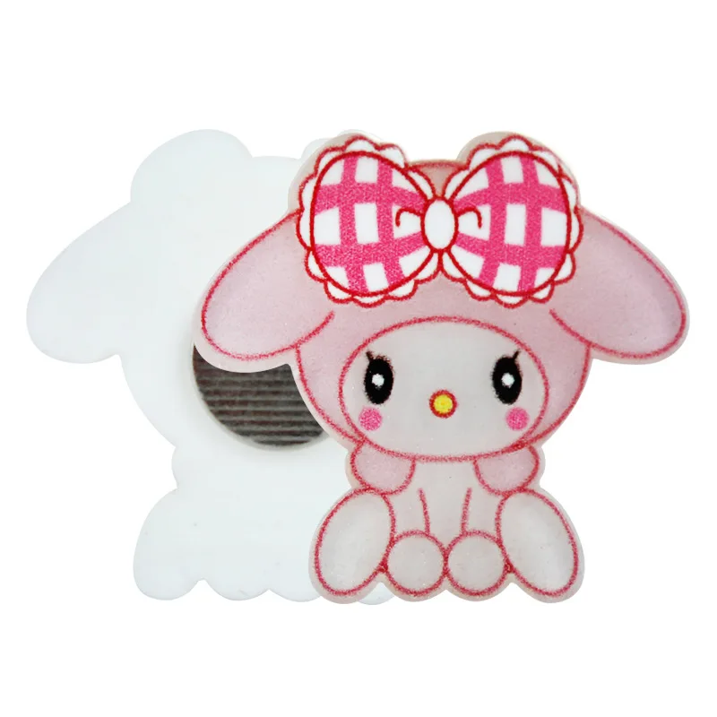 Магнит для холодильника hello kitty melody kuromi pmma - Фотография_5