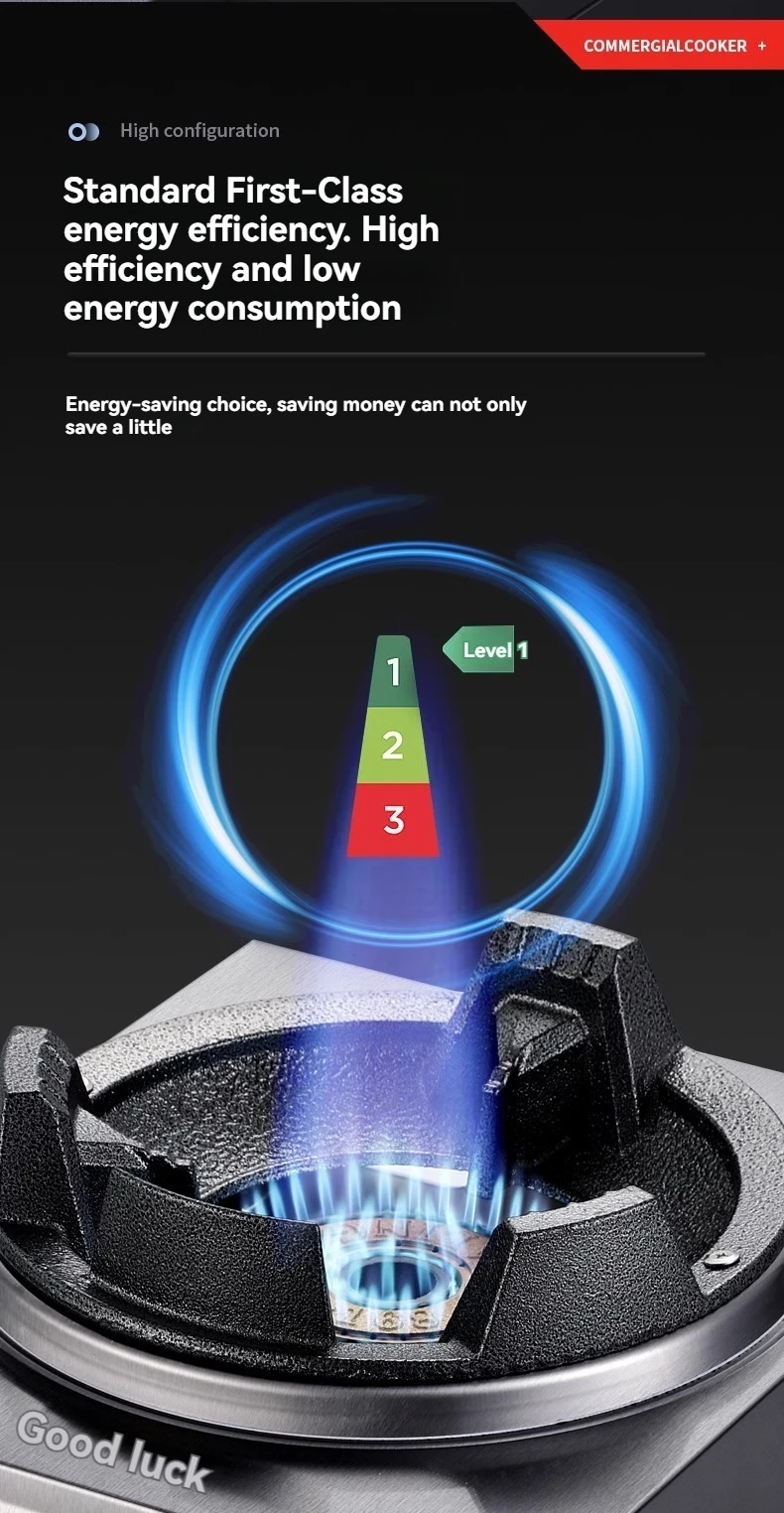 Газовая плита, домашняя настольная двойная плита - Фотография_5