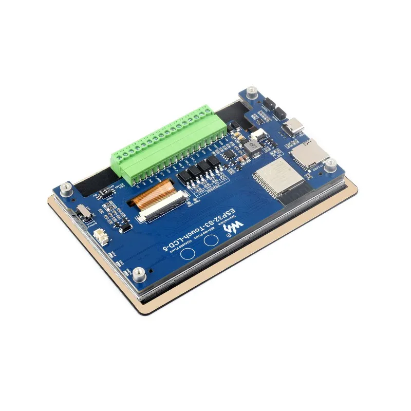 Esp32-s3 5-дюймовый сенсорный ips жк-дисплей - Фотография_6