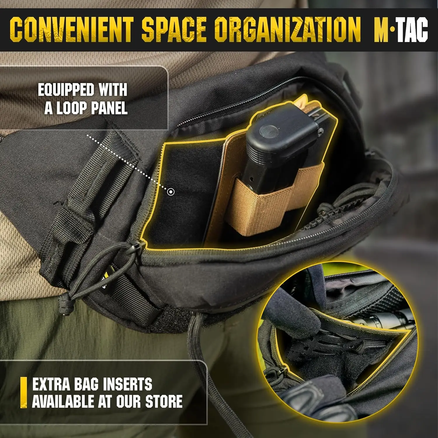 M-tac tactical mens fanny pack - Фотография_2