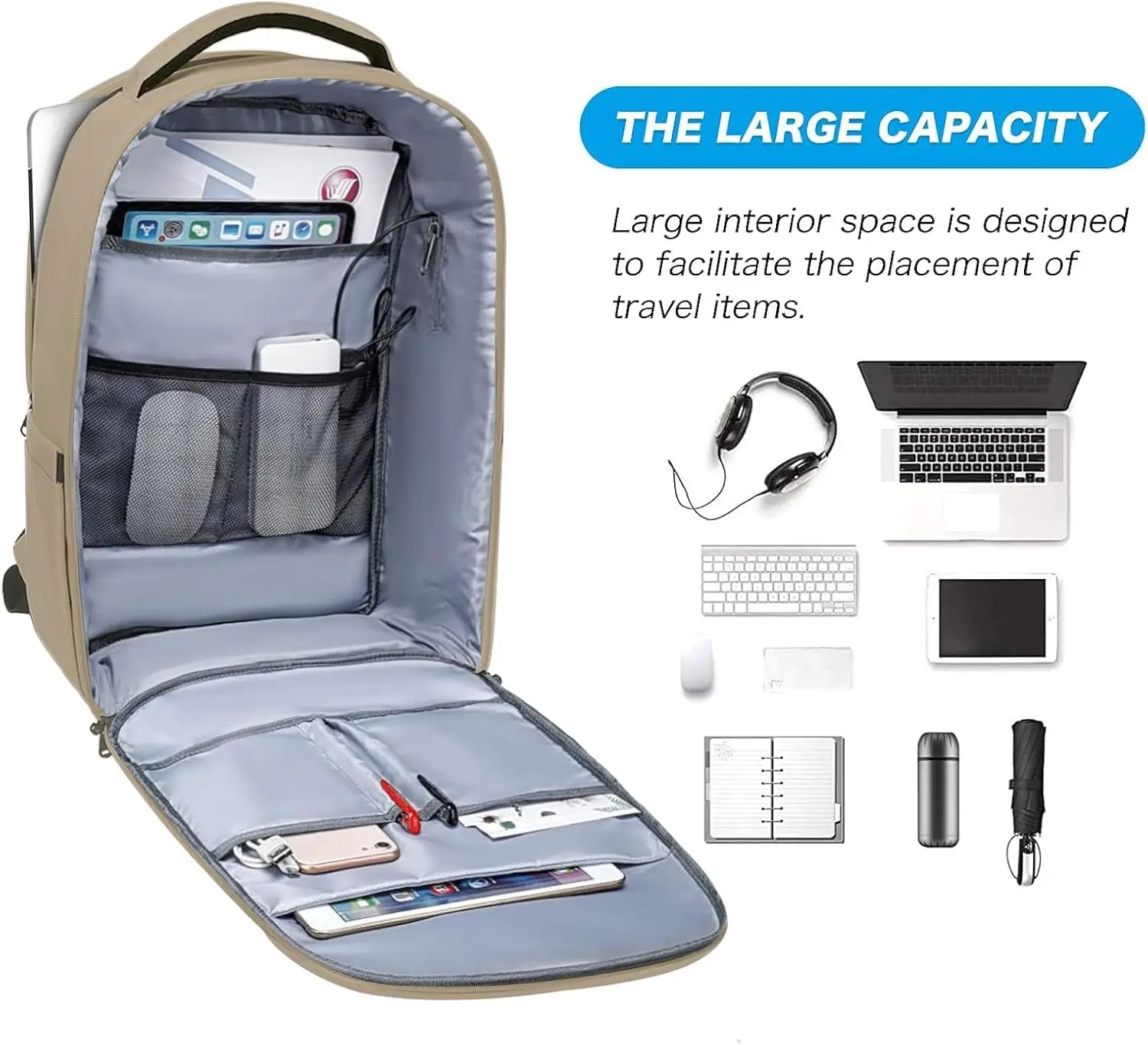 Рюкзак для ноутбука mosiso 15 - Фотография_4