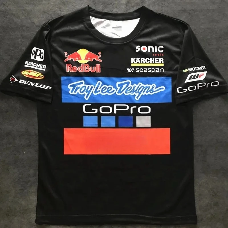 Футболка red bull для гонок на мотоциклах - Фотография_4