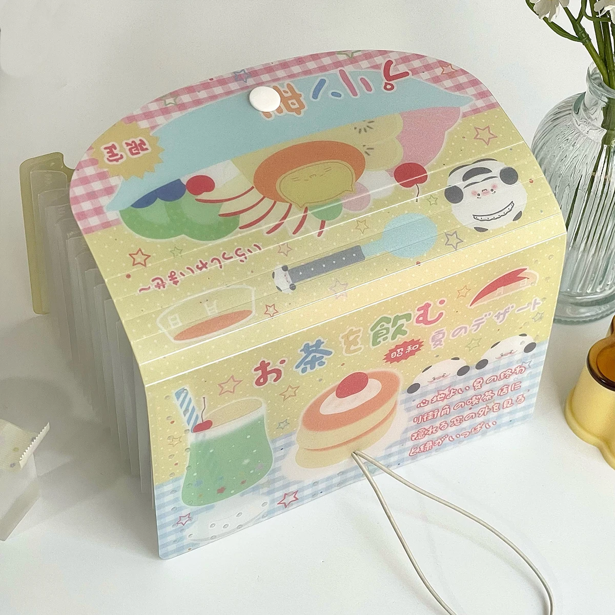 Wakawaka милая расширяющаяся папка для файлов с пряжкой