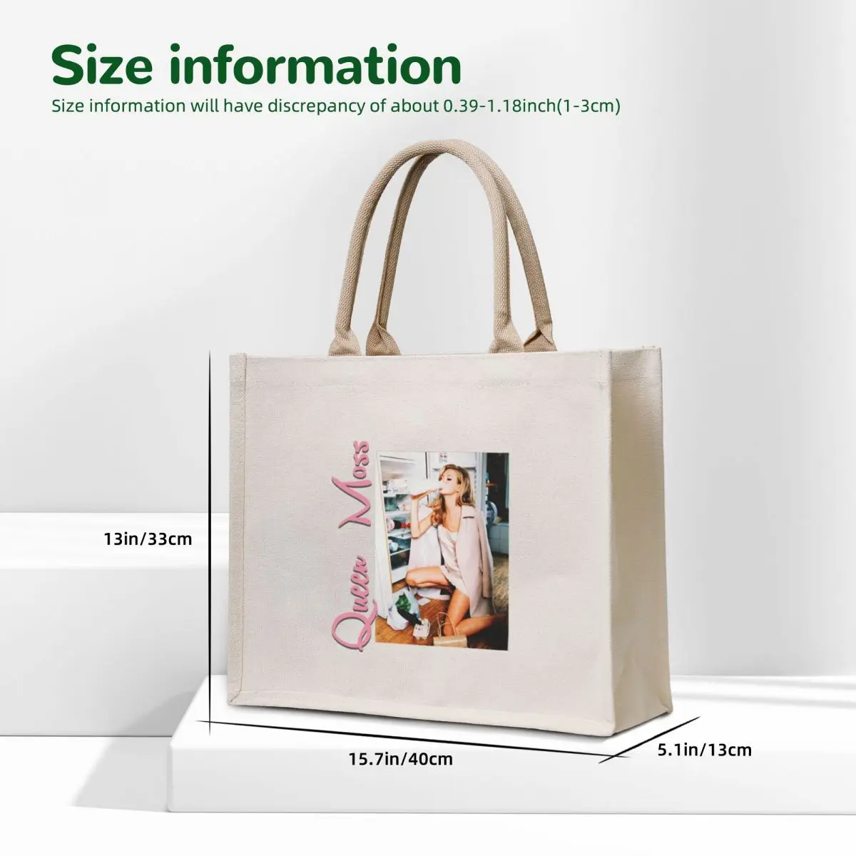 Большая сумка queen moss shopper - Фотография_5