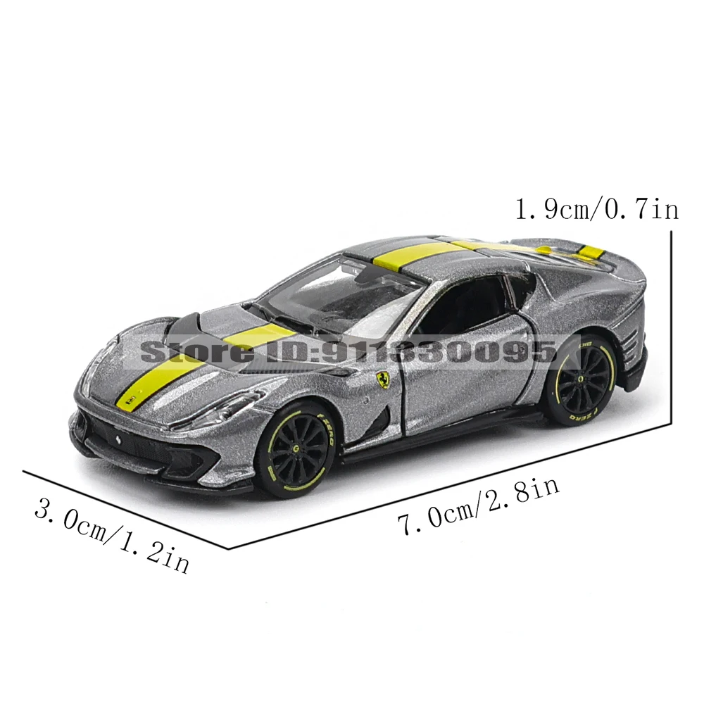 Bburago 1:64 ferrari 812 competizione - Фотография_3