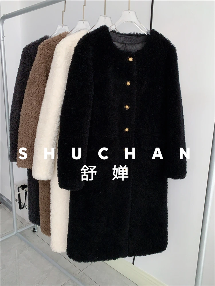 Женское пальто из 100% шерсти - Фотография_6