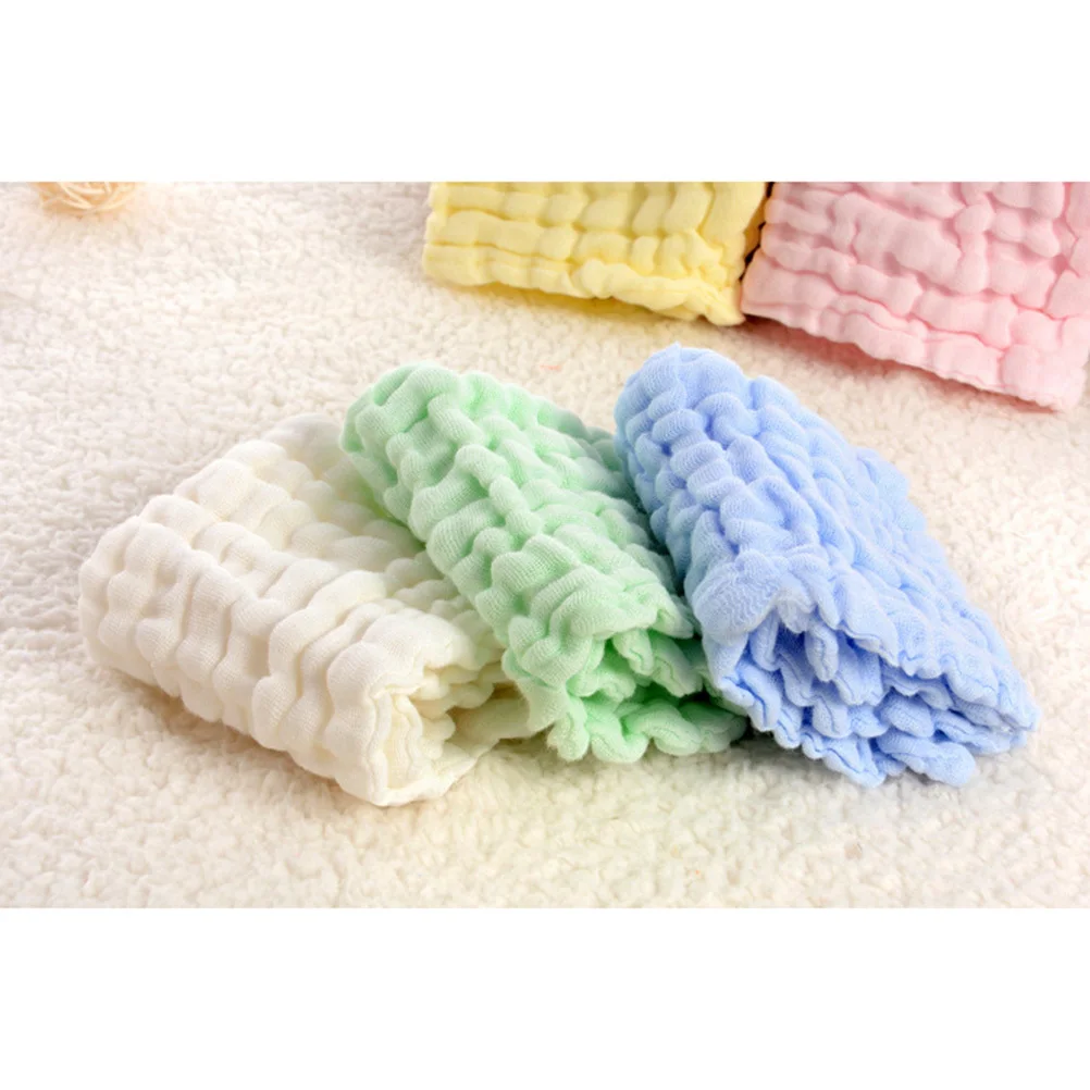 Шестислойное детское квадратное полотенце из чистого хлопка - Фотография_5