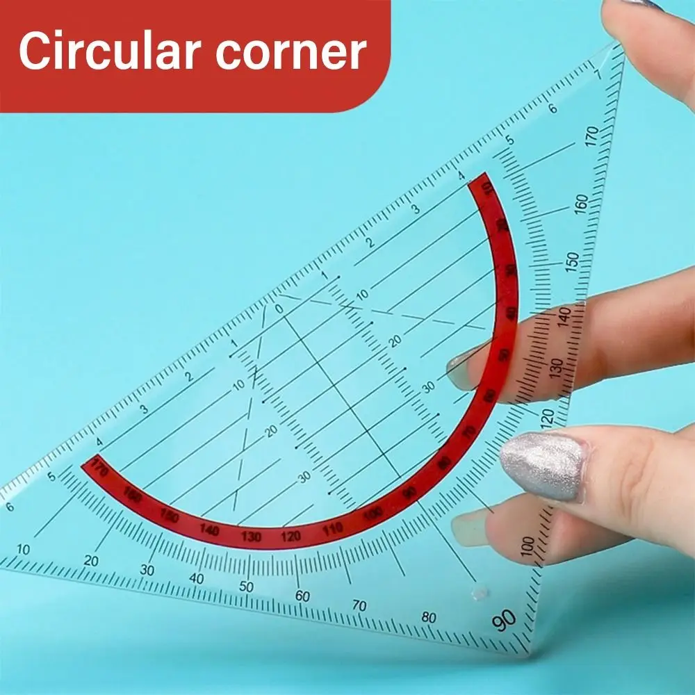 Прозрачный 360-градусный транспортир - Фотография_3