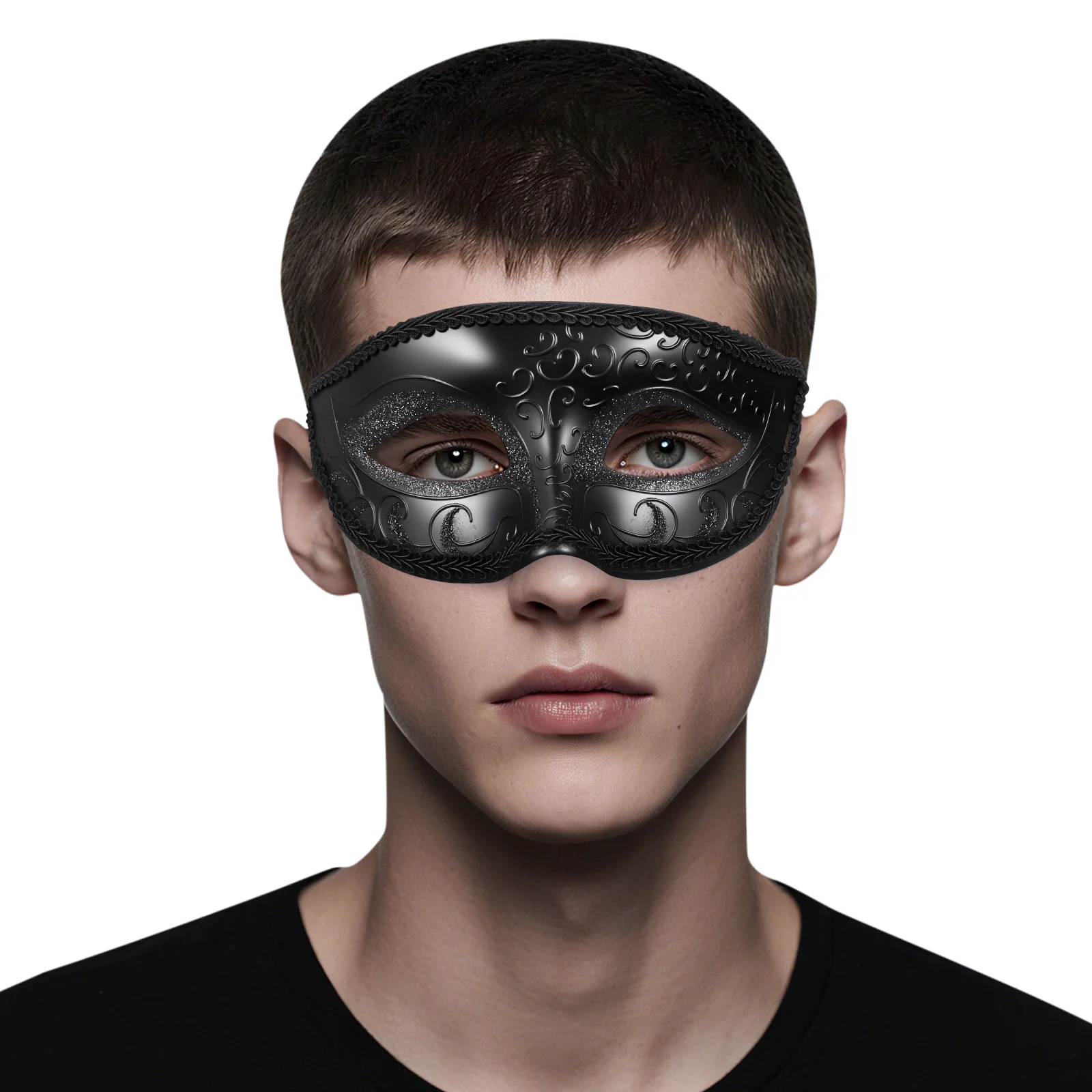 Маскарадная маска легкая ретро - Фотография_3