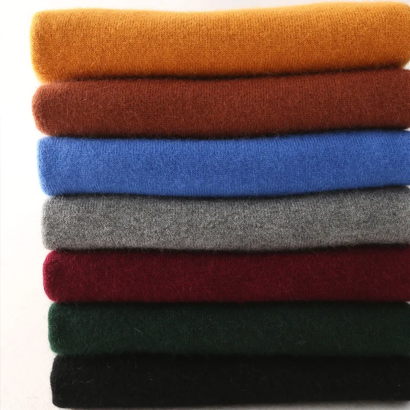 Мужской кашемировый свитер из 100% чистой шерсти - Фотография_4