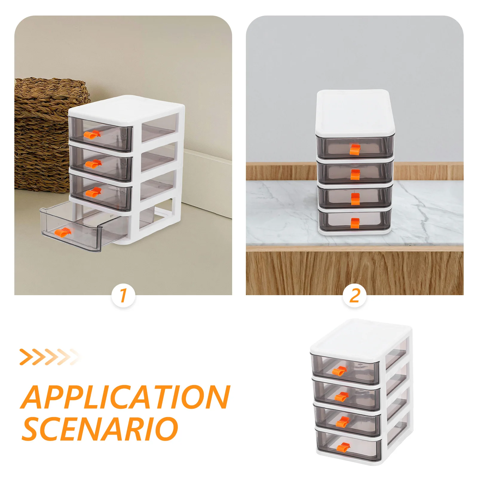 Прозрачный пластиковый ящик-органайзер - Фотография_5