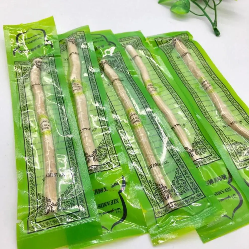 1 упаковка, портативная натуральная зубная щетка miswak siwak - Фотография_3
