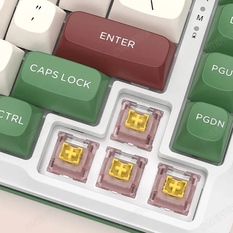 Переключатель outemu silent peach v3 lubed silent lemon v3 - Фотография_6