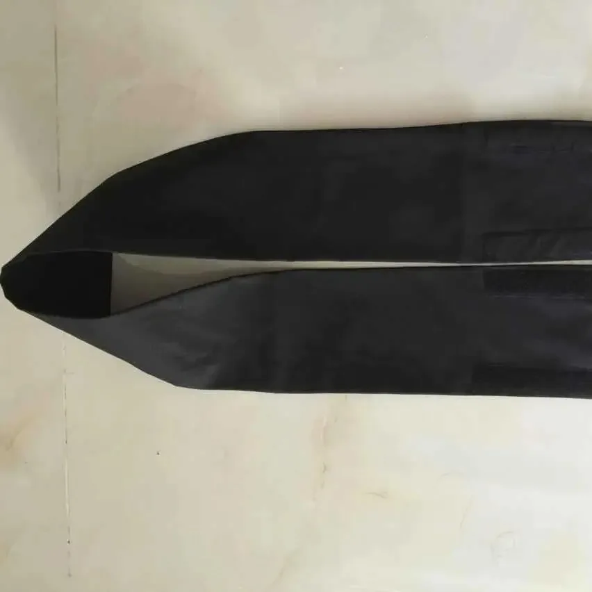 Мужское классическое черное кимоно - Фотография_5