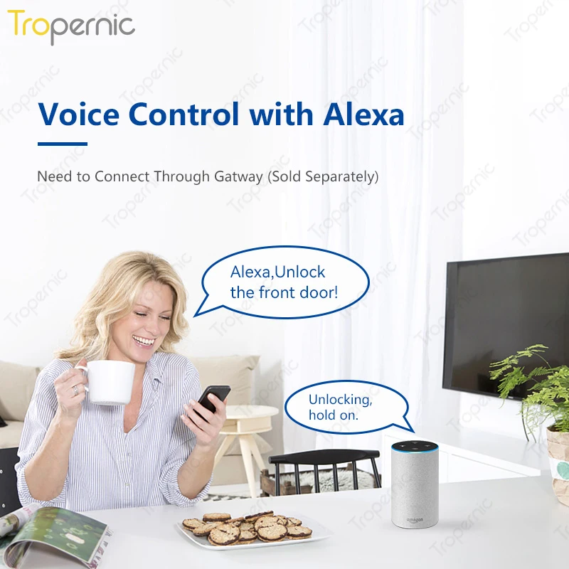 Дверные блокираторы tuya zigbee - Фотография_5