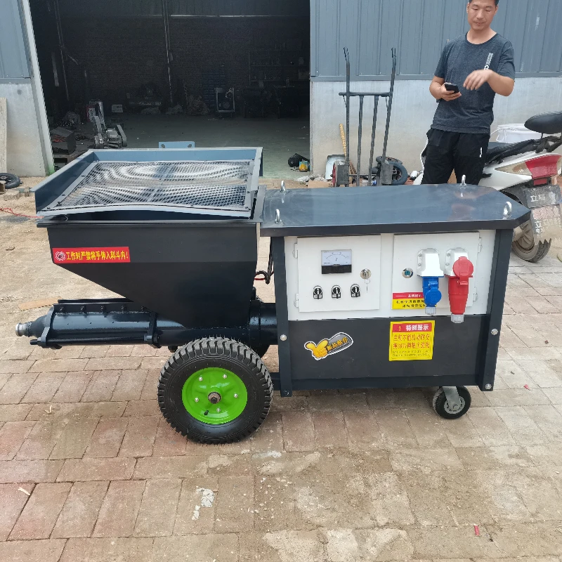 Автоматическая машина для распыления краски цементного раствора - Фотография_3