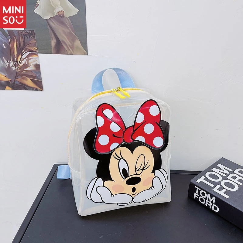 Прозрачный рюкзак из пвх disney donald duck minnie - Фотография_6
