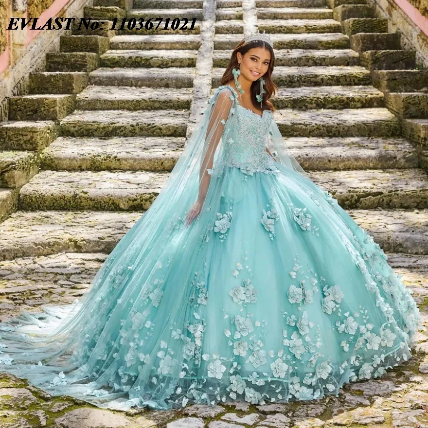 Evlast красное платье quinceanera по индивидуальному заказу - Фотография_5
