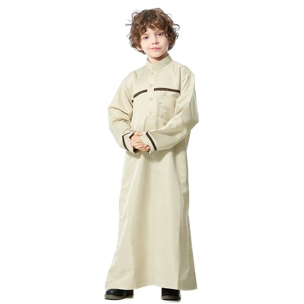 Мусульманское арабское платье jubba для мальчиков - Фотография_3
