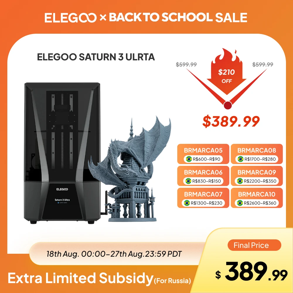 Elegoo saturn 3 ultra 12k mono