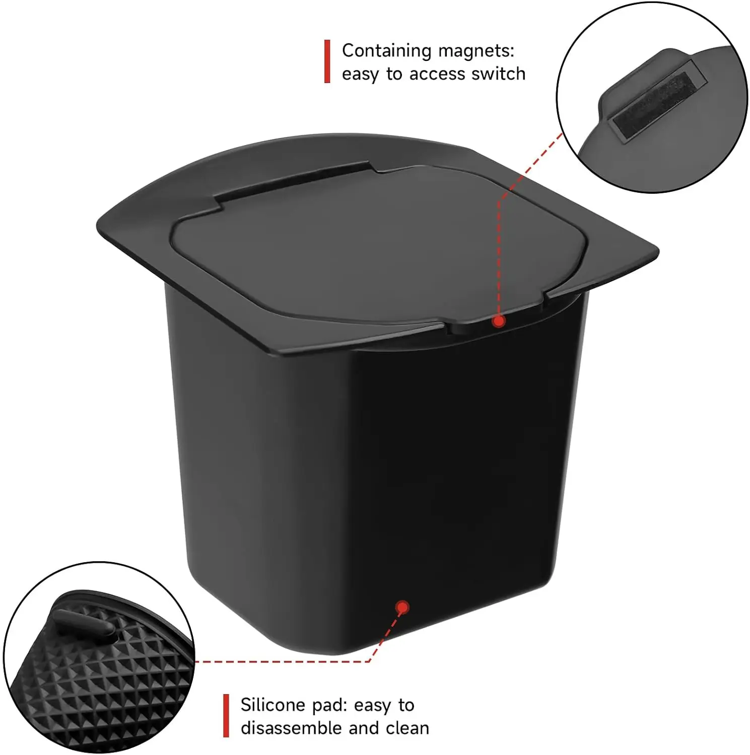 Органайзер для монет на центральной консоли для 2018-2024 гг - Фотография_5