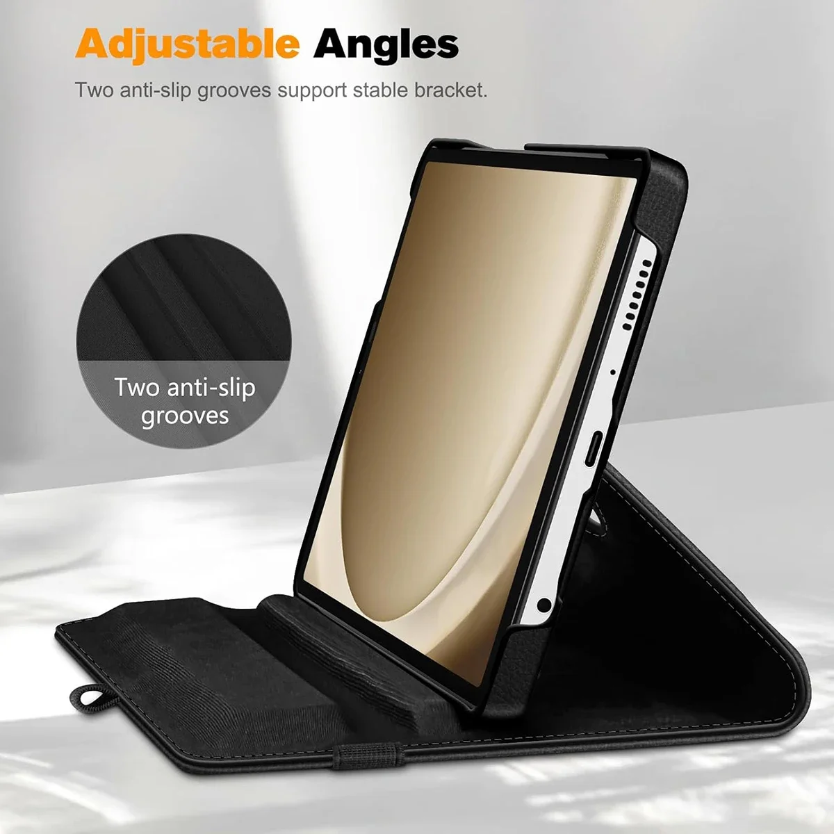 Вращающийся чехол для samsung galaxy 2023 tab a9 sm-x115 8 - Фотография_5