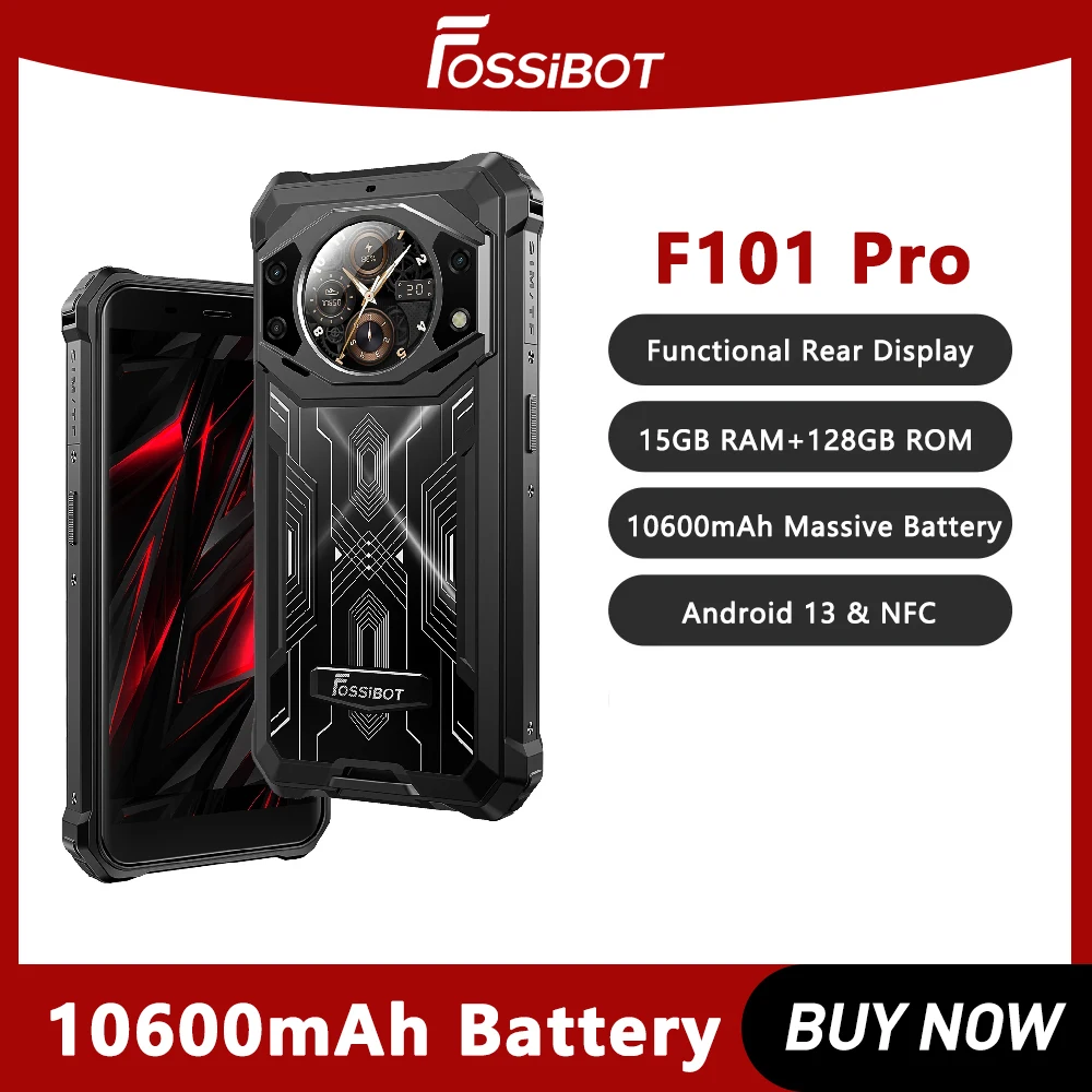 Прочный смартфон fossibot f101 pro