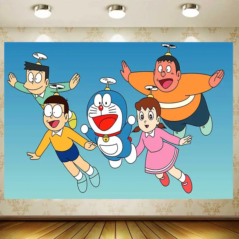 Doraemon фон для мальчика