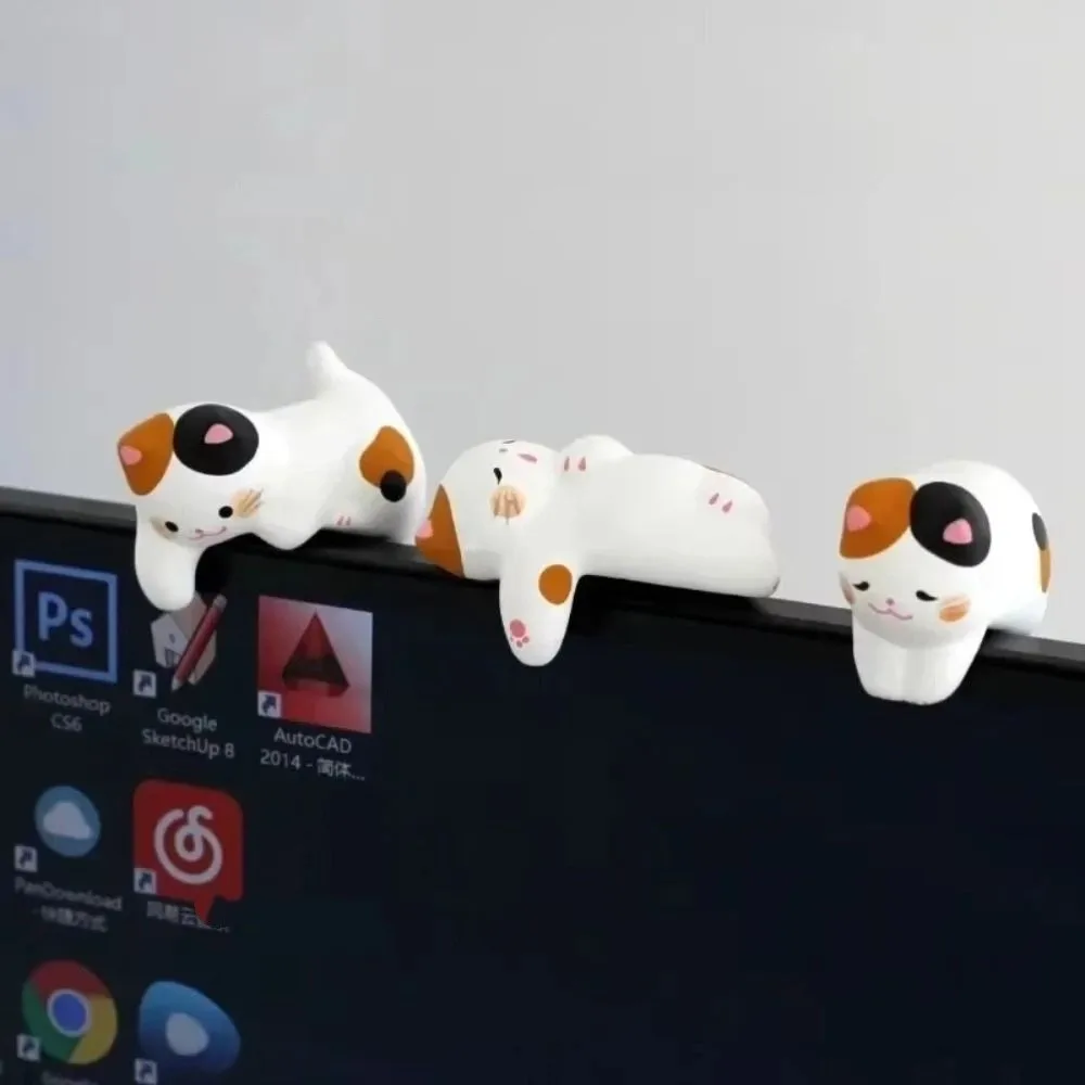 Фигурка lucky cat ручной работы из смолы