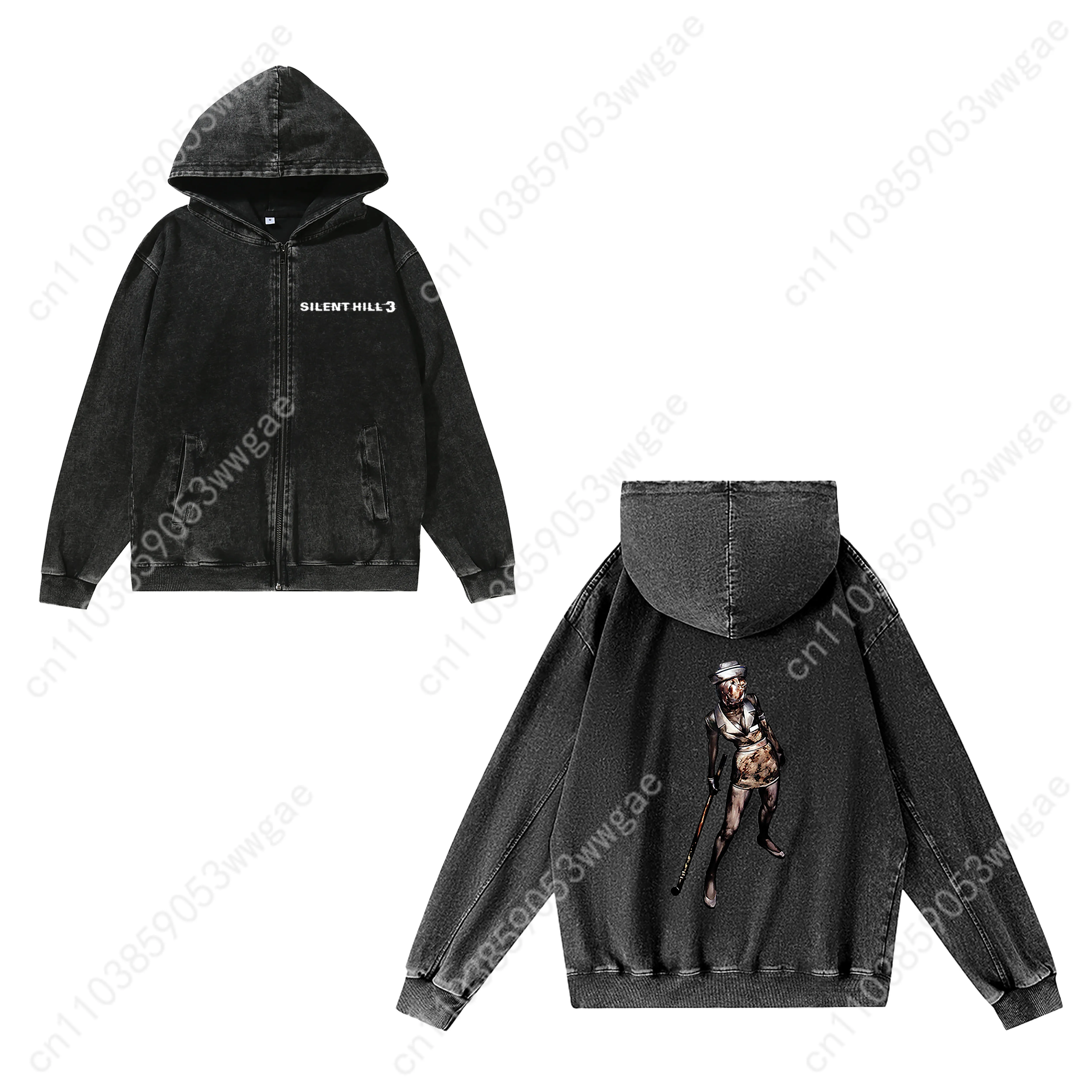 Толстовка на молнии silent hill 3 - Фотография_2