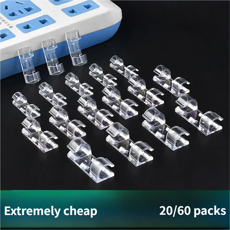 Самоклеящийся органайзер для проводов капельного типа