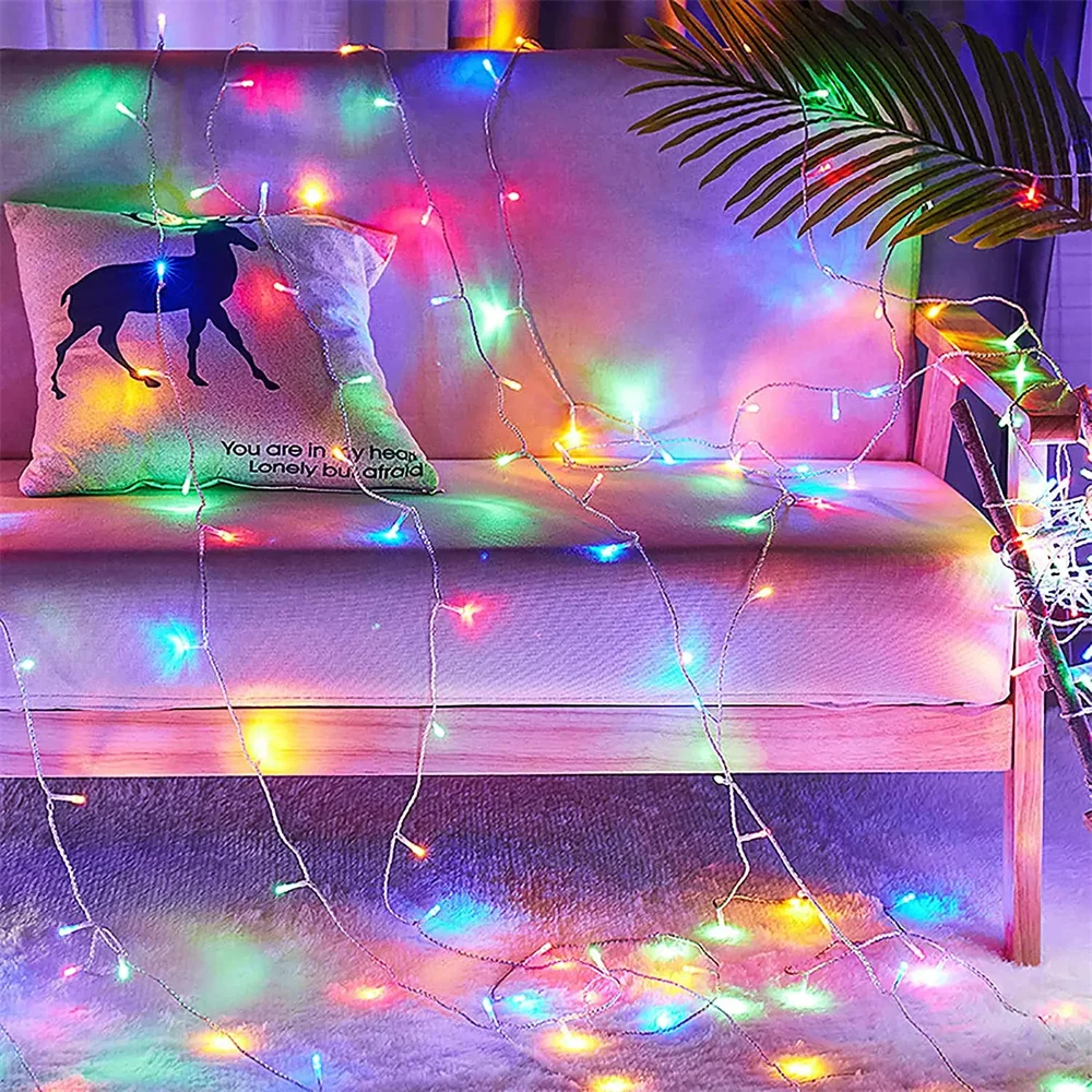 80led fairy light string светодиодные - Фотография_4