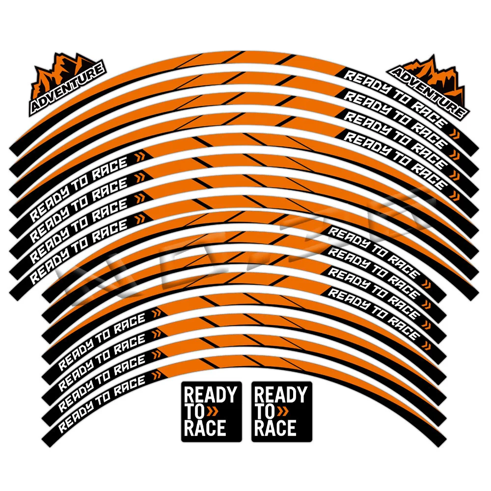Светоотражающая наклейка на колесо мотоцикла - Фотография_5