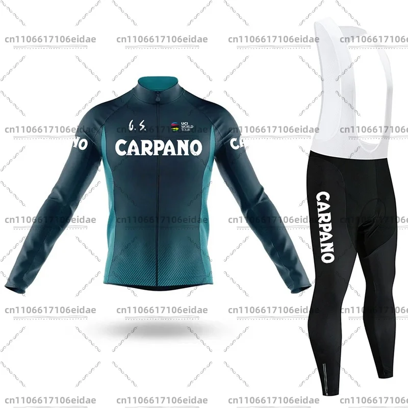 Карпано велосипедный трикотаж с длинными рукавами - Фотография_3