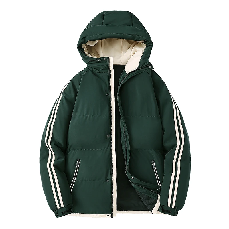 Мужская куртка, зимняя мужская модная ветровка - Фотография_3